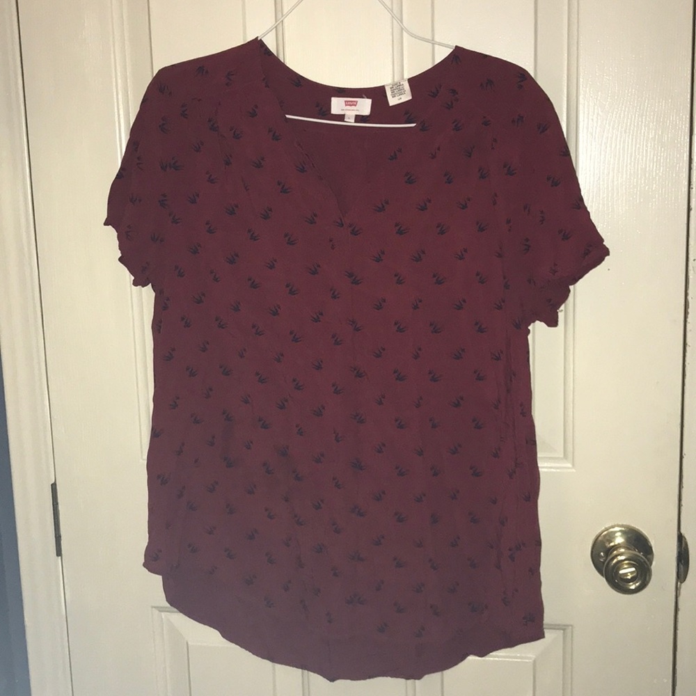 Levi Burnt Orange blouse